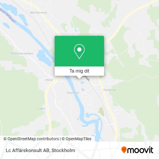 Lc Affärskonsult AB karta