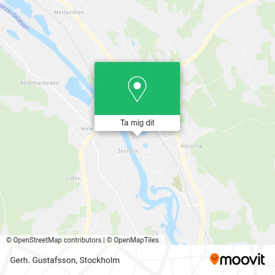 Gerh. Gustafsson karta