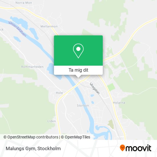 Malungs Gym karta