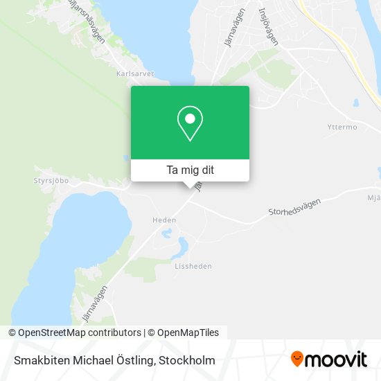 Smakbiten Michael Östling karta
