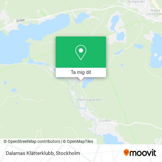 Dalarnas Klätterklubb karta