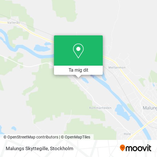 Malungs Skyttegille karta