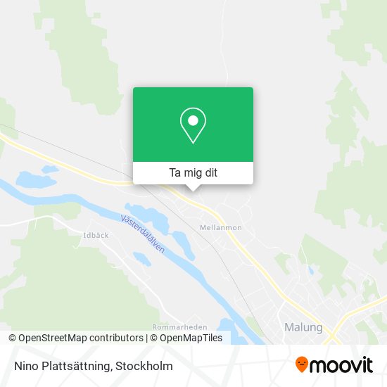 Nino Plattsättning karta