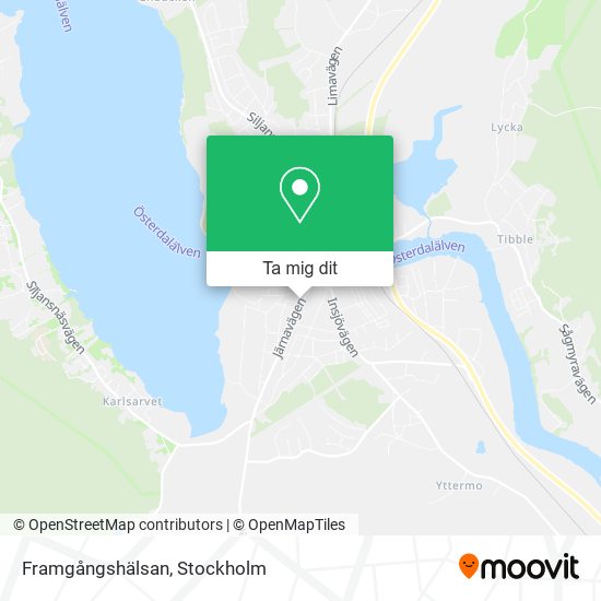 Framgångshälsan karta