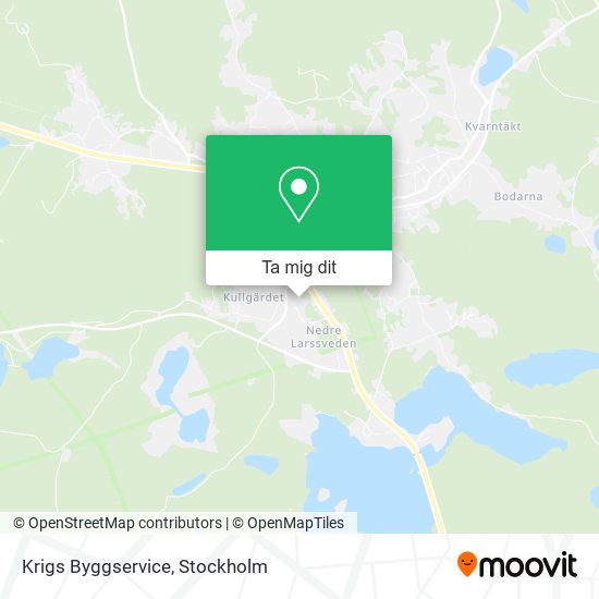 Krigs Byggservice karta