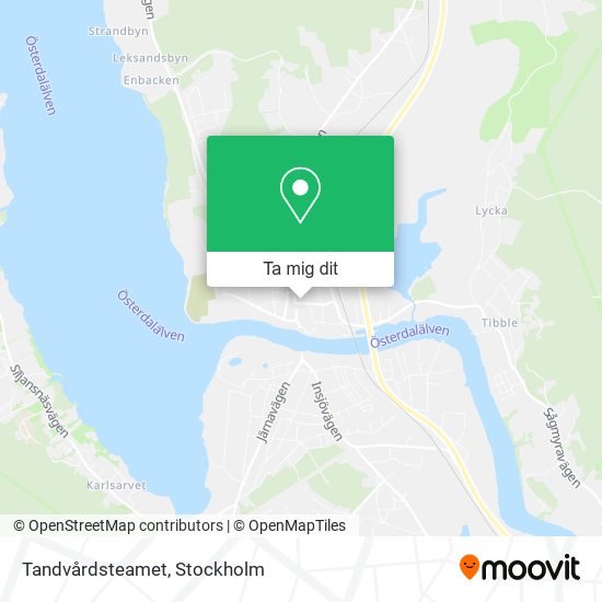 Tandvårdsteamet karta