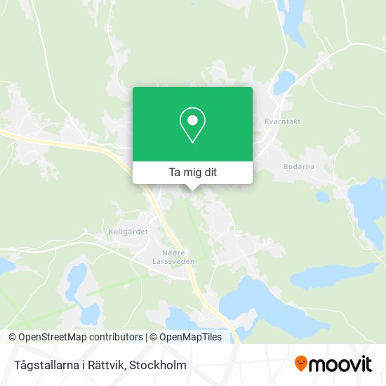 Tågstallarna i Rättvik karta