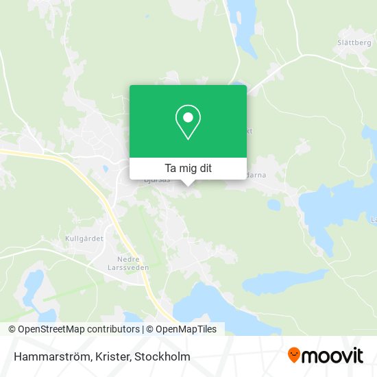 Hammarström, Krister karta