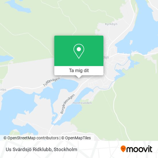 Us Svärdsjö Ridklubb karta
