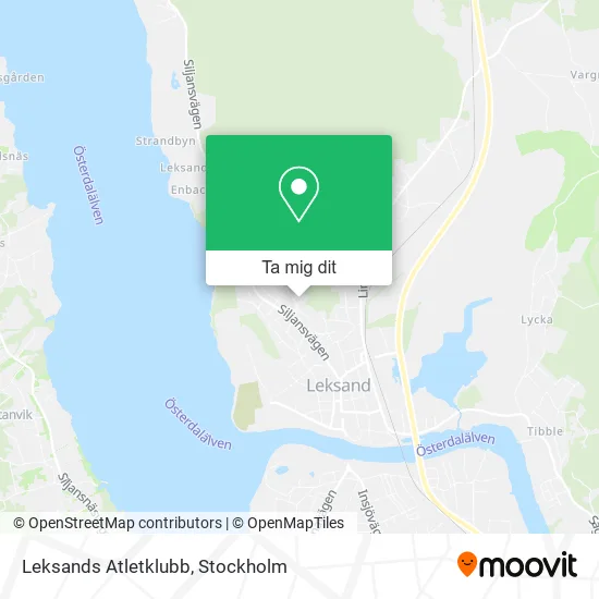 Leksands Atletklubb karta