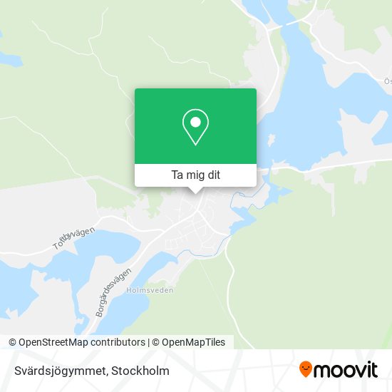 Svärdsjögymmet karta