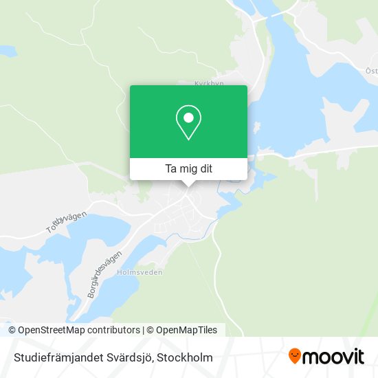 Studiefrämjandet Svärdsjö karta