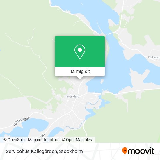 Servicehus Källegården karta