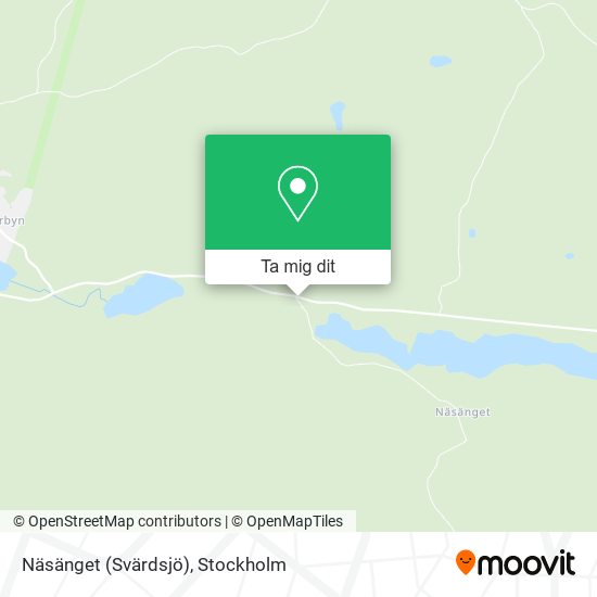 Näsänget (Svärdsjö) karta