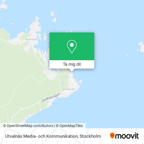 Utvalnäs Media- och Kommunikation karta