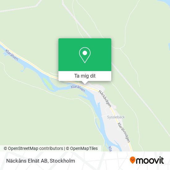 Näckåns Elnät AB karta