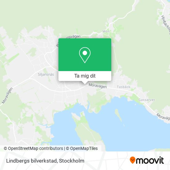 Lindbergs bilverkstad karta