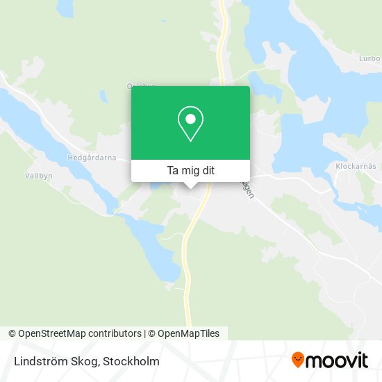 Lindström Skog karta