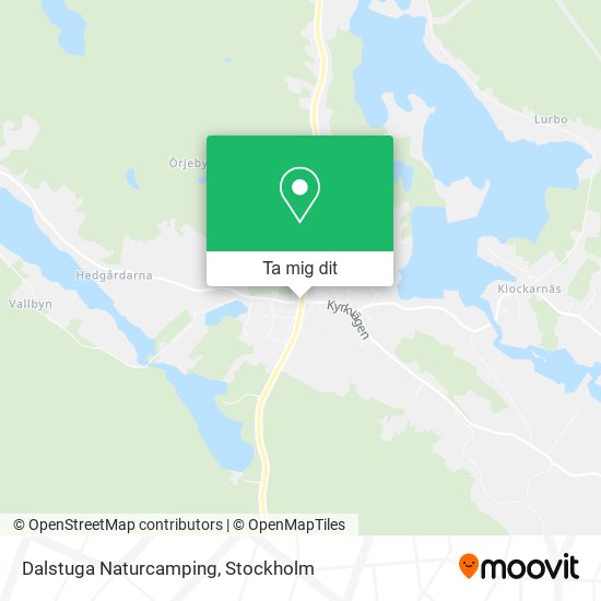 Dalstuga Naturcamping karta