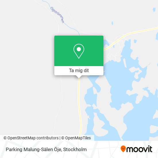 Parking Malung-Sälen Öje karta