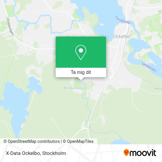 X-Data Ockelbo karta