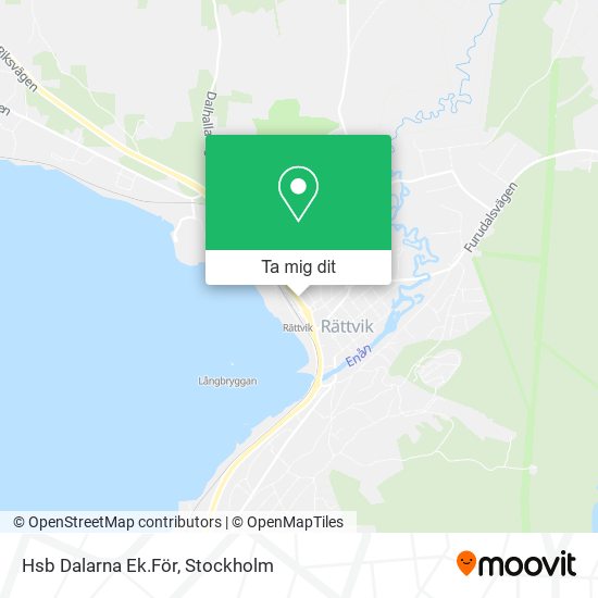 Hsb Dalarna Ek.För karta