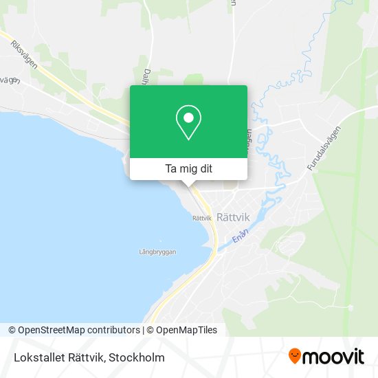 Lokstallet Rättvik karta