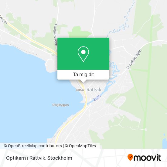 Optikern i Rattvik karta