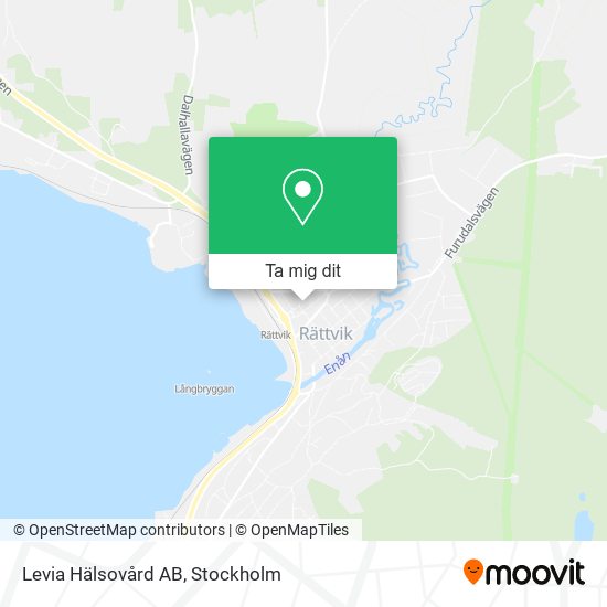 Levia Hälsovård AB karta