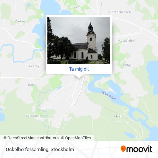 Ockelbo församling karta
