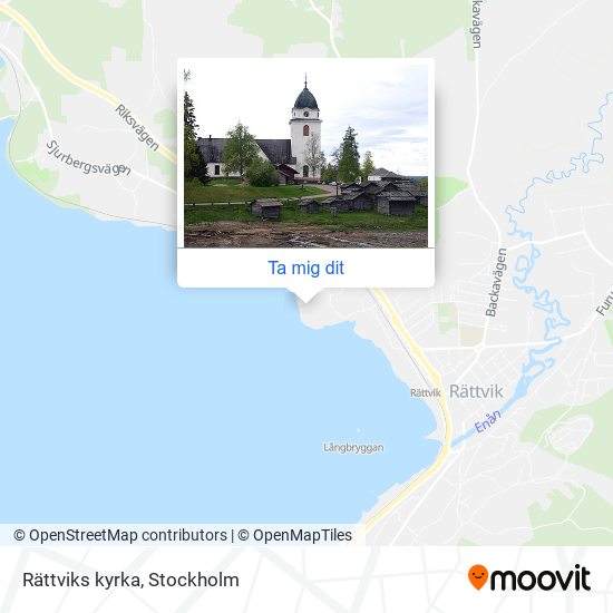 Rättviks kyrka karta