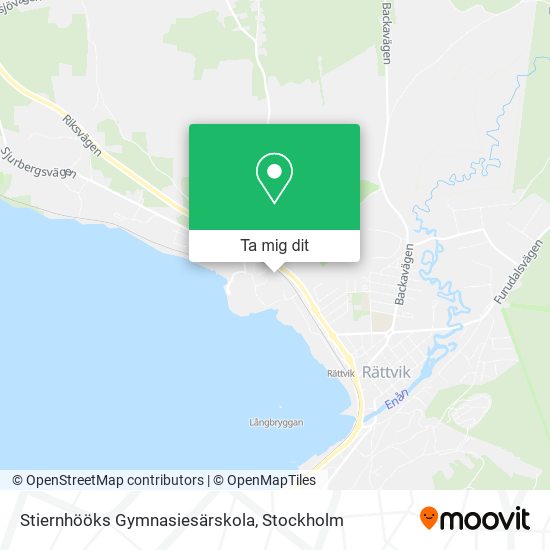 Stiernhööks Gymnasiesärskola karta