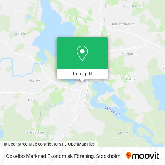 Ockelbo Marknad Ekonomisk Förening karta