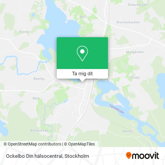 Ockelbo Din hälsocentral karta