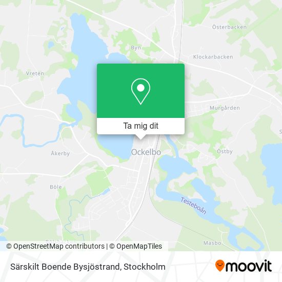 Särskilt Boende Bysjöstrand karta