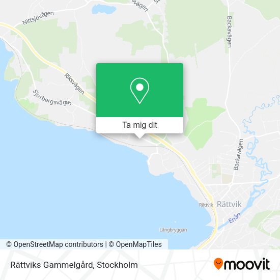 Rättviks Gammelgård karta