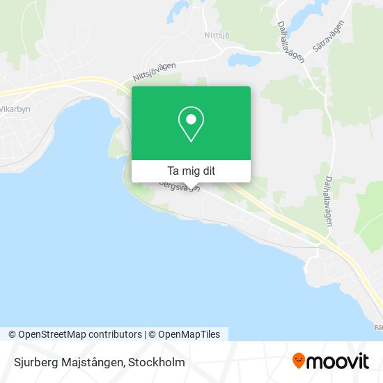 Sjurberg Majstången karta