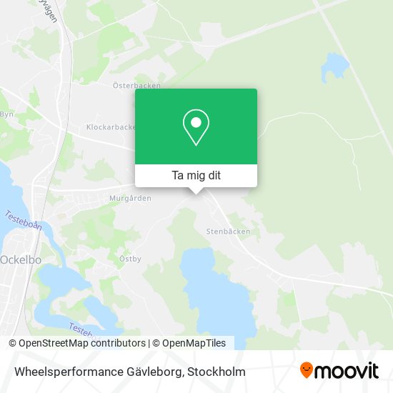 Wheelsperformance Gävleborg karta
