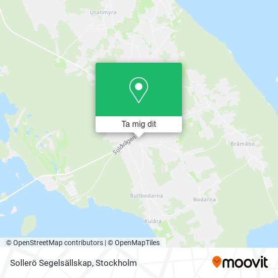 Sollerö Segelsällskap karta