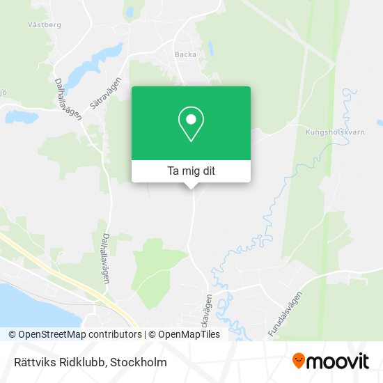 Rättviks Ridklubb karta