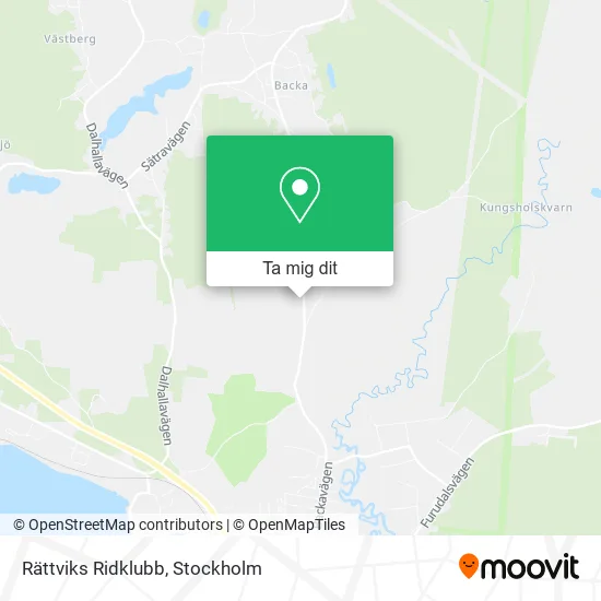 Rättviks Ridklubb karta