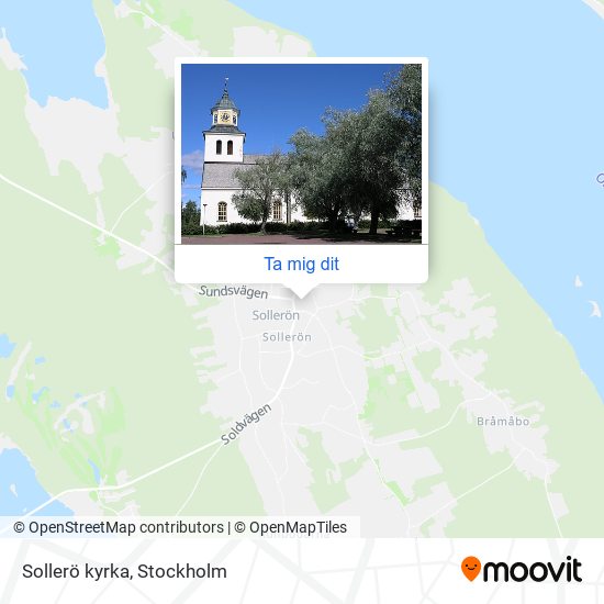 Sollerö kyrka karta