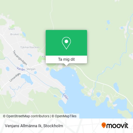 Venjans Allmänna Ik karta