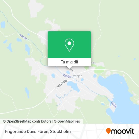 Frigörande Dans Fören karta