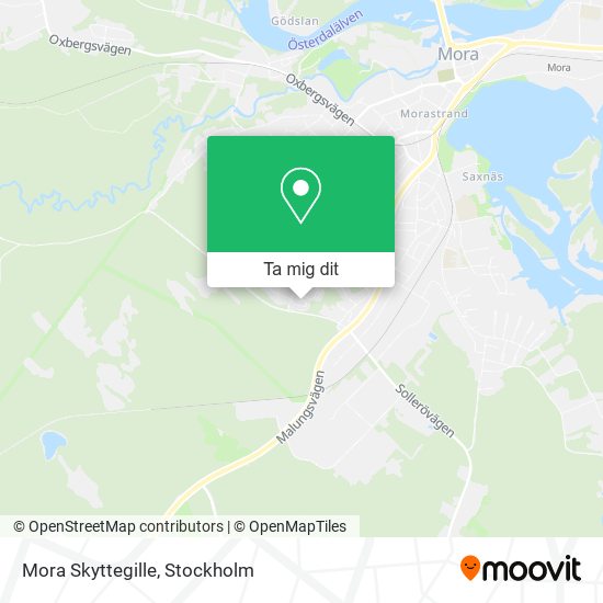 Mora Skyttegille karta