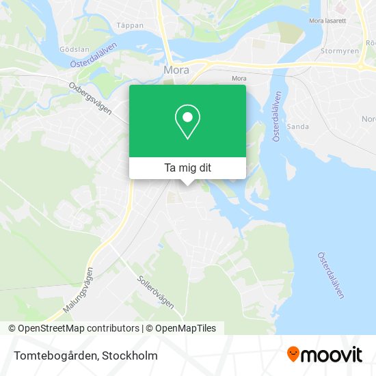 Tomtebogården karta