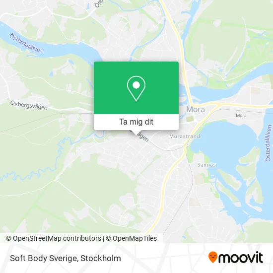 Soft Body Sverige karta