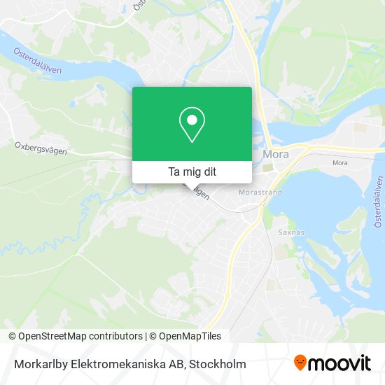 Morkarlby Elektromekaniska AB karta