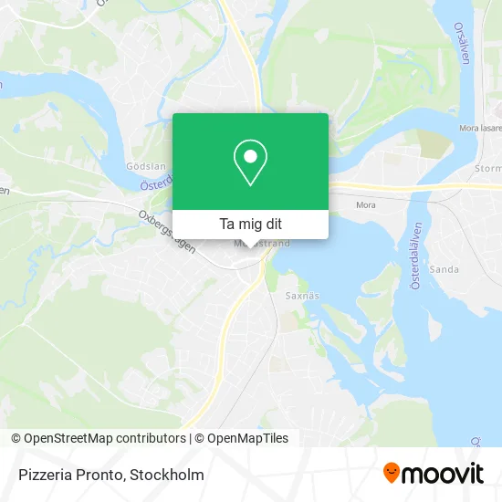 Pizzeria Pronto karta