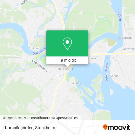 Korsnäsgården karta